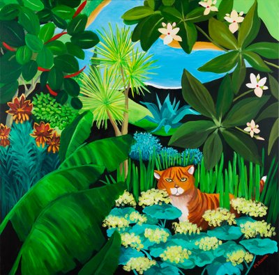 Puss in Jungle, 2013 by Maggie Rowe